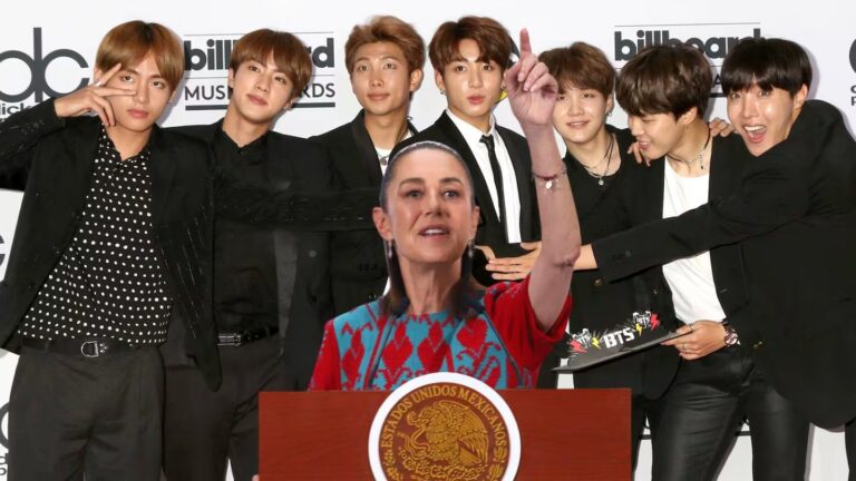 ARMY México rechaza uso político de BTS tras anuncio en Palacio Nacional
