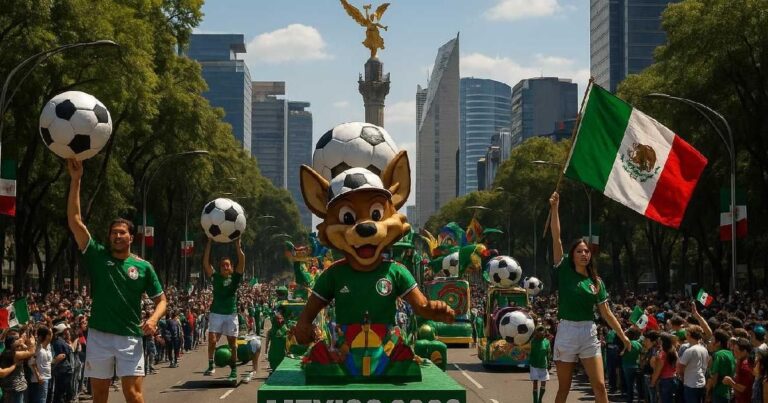 Gran Desfile Mundialista CDMX- Ruta, horarios y logística del evento