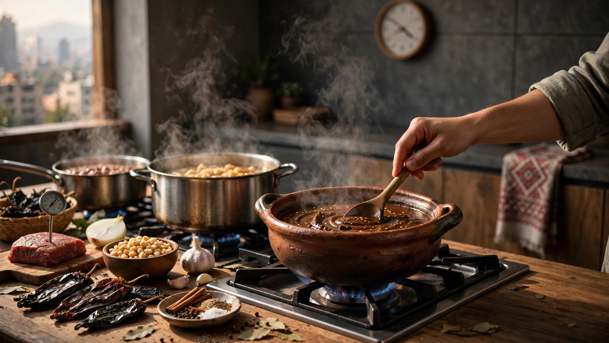 Respetar la cocción mejora moles, caldos y carnes mexicanas