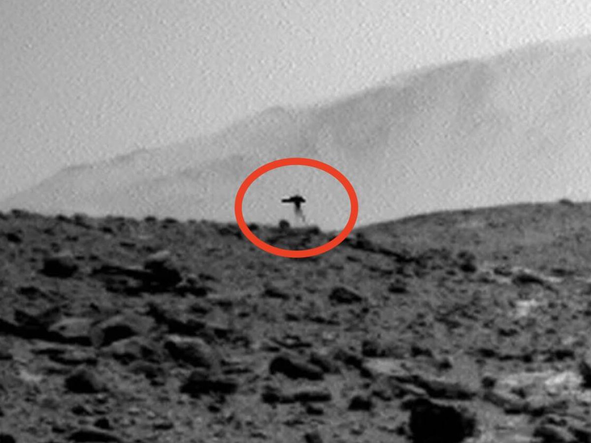 ¿Una “medusa” en Marte? La extraña figura que apareció en una foto del Curiosity y desató teorías en redes
