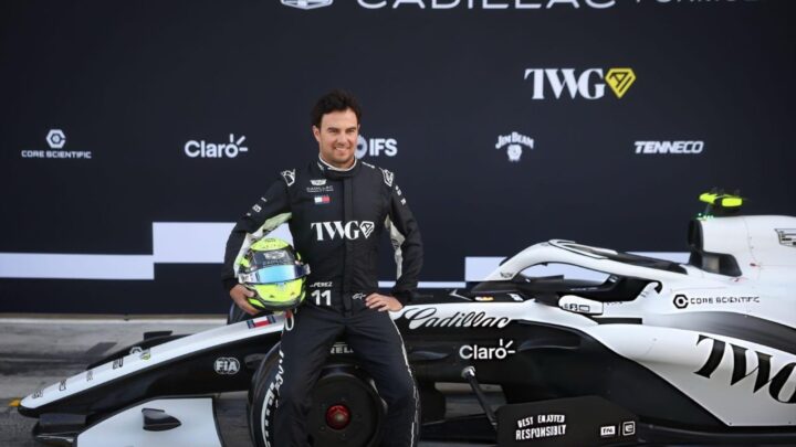 Checo Pérez podría correr con Cadillac en las calles de CDMX
