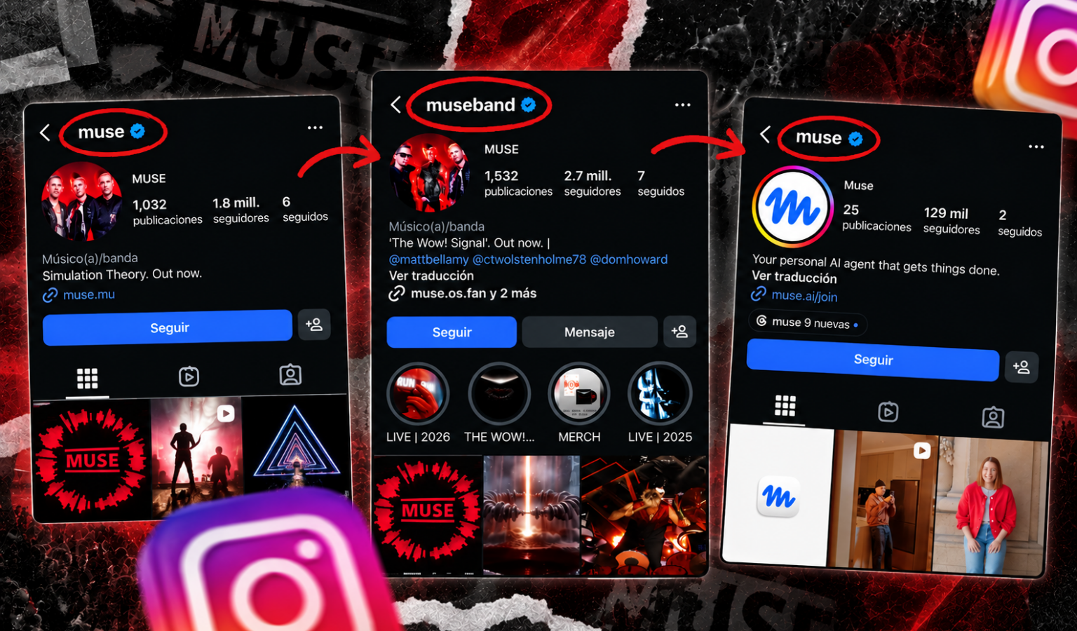 Meta le pone Muse a su nueva IA y termina chocando con la banda británica