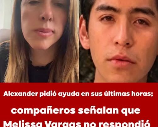Exigen a Melissa Vargas transparentar omisiones tras muerte de Carlos Alexander