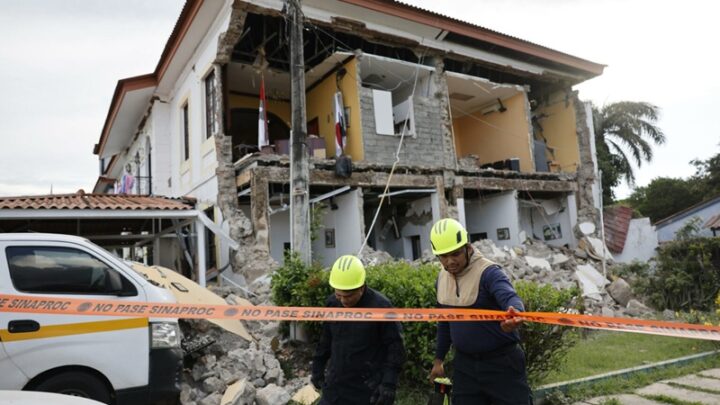 Terremoto en Panamá deja 27 heridos y daños en edificios