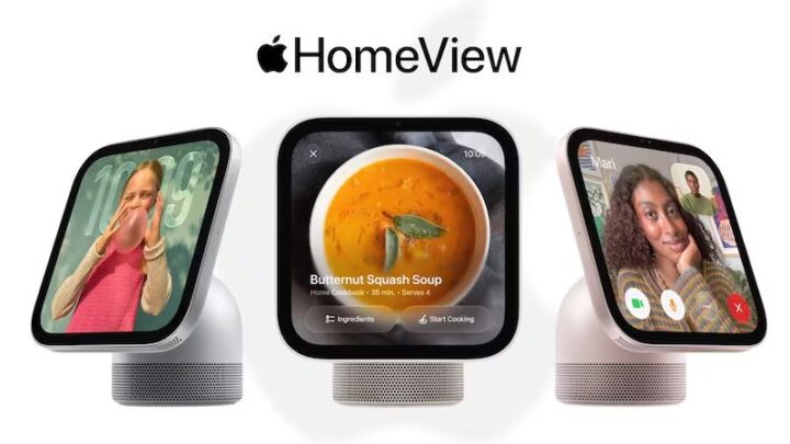 Apple presenta HomeView, su primera pantalla inteligente para el hogar