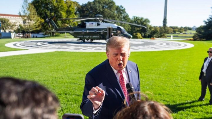 Casa Blanca vuelve a vetar a CNN del avión presidencial