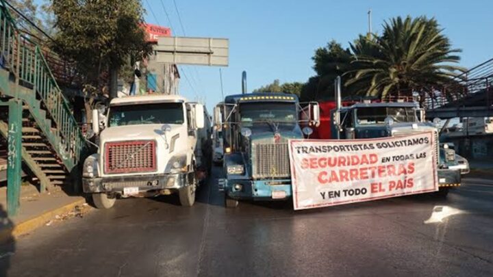 Transportistas anuncian paro nacional indefinido