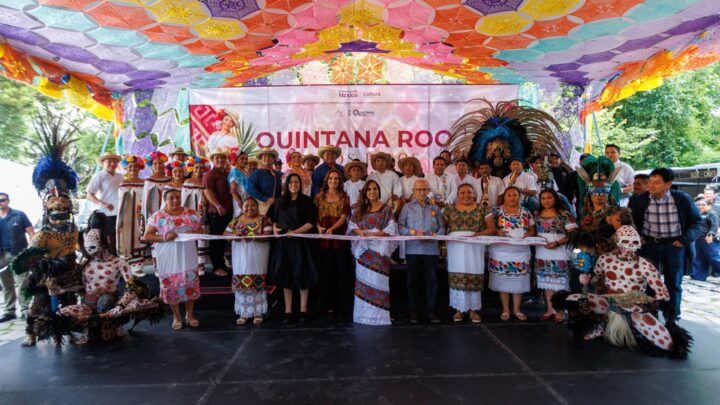 Quintana Roo lleva cultura maya y sabores caribeños a Los Pinos